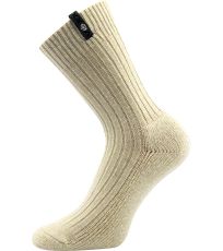 Unisex vlnené ponožky Aljaška Voxx režná