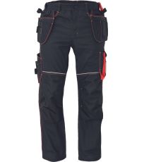 Pánske pracovné nohavice KNOXFIELD 320 Knoxfield antracit/červená