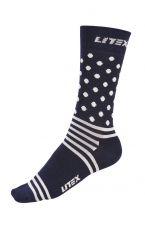 Dizajnové ponožky 99663 LITEX tmavo modrá