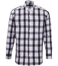 Pánska bavlnená košeľa s dlhým rukávom PR254 Premier Workwear 