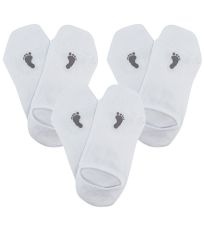 Nízke športové ponožky - 3 páry Barefoot sneaker Voxx biela