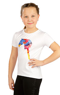 Detské funkčné tričko J1356 LITEX Biela