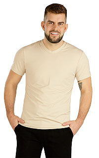 Pánske tričko 5D222 LITEX béžová