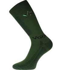 Pánske thermo ponožky Lander Voxx tmavo zelená