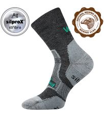 Unisex funkčné ponožky Granit Voxx tmavo šedá