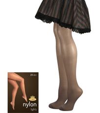 Silonové ponožky NYLON 20 DEN Lady B fumo