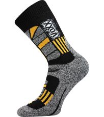 Unisex froté termo ponožky Traction I Voxx žltá