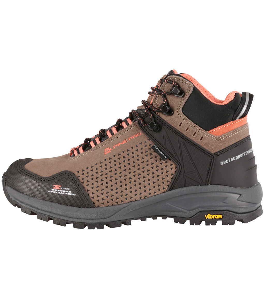 Alpine Pro Erahe Unisex outdoorová členková obuv s Ptx membránou UBTD395 guma 41