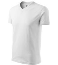 Unisex tričko Heavy V-neck 160 Malfini biela