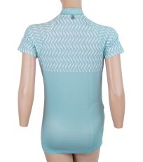 Dámsky cyklistický dres CYKLO WAVE Sensor mint