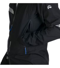 Pánska softshell bunda GEOFFREY NORTHFINDER čierna