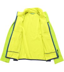 Detská rýchloschnúca mikina ONNECO ALPINE PRO lime green