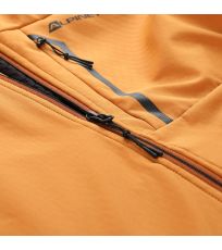 Pánska softshell bunda HOOR ALPINE PRO golden oak