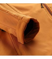 Pánska softshell bunda HOOR ALPINE PRO golden oak