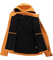 Pánska softshell bunda HOOR ALPINE PRO golden oak