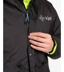 Unisex lyžiarska pláštenka TEAM RAINCOAT-U KILPI Čierna