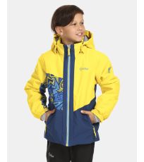 Chlapčenská lyžiarska bunda ATENI-JB KILPI Žltá