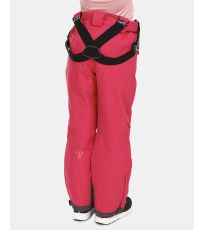 Detské lyžiarske nohavice MIMAS-J KILPI Ružová