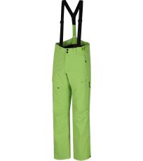 Pánske lyžiarske nohavice KASEY HANNAH Lime green