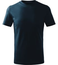 Detské tričko Basic free Malfini námorná modrá