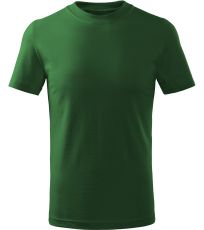 Detské tričko Basic free Malfini fľaškovo zelená