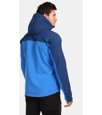 Pánska softshellová bunda - väčšia veľkosť RAVIO-M KILPI Modrá