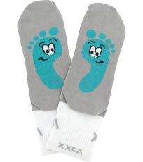 Unisex športové ponožky - 3 páry Barefootan VoXX® biela