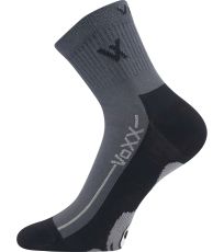 Unisex športové ponožky - 3 páry Barefootan VoXX® tmavo šedá