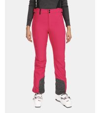 Dámske softshellové lyžiarske nohavice RHEA-W KILPI Ružová