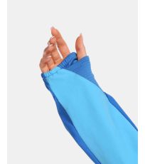 Dámska softshellová bežecká bunda BALEO-W KILPI Modrá