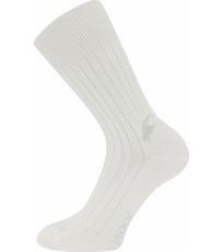 Unisex slabé ponožky - 3 páry Cashmere love Voxx biela