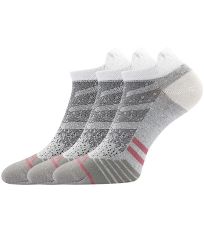 Dámske nízke ponožky - 3 páry Rex 17 Voxx biela