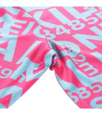 Detské rýchloschnúce tričko LOUSO ALPINE PRO pink glo