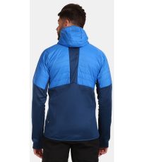 Pánska kombinovaná zateplená bunda - väčšej veľkosti GARES-M KILPI Modrá