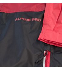 Pánska vetrovka FOLED ALPINE PRO purpurový plameň