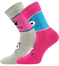 Detské obázkové ponožky - 2 páry Tlamik Boma