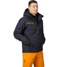 Pánska lyžiarska bunda KELTON HANNAH Anthracite (orange)