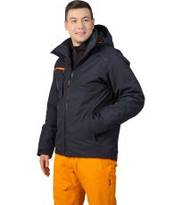 Pánska lyžiarska bunda KELTON HANNAH Anthracite (orange)