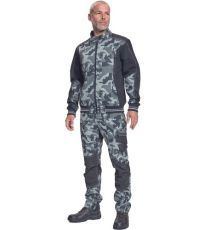 Pánska pracovná bunda NEURUM CAMOUFLAGE Cerva antracit