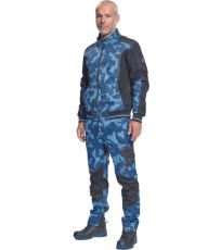 Pánske pracovné nohavice NEURUM CAMOUFLAGE Cerva navy