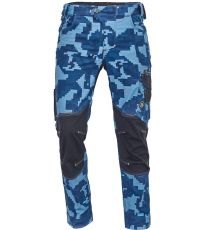 Pánske pracovné nohavice NEURUM CAMOUFLAGE Cerva navy