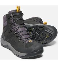 Pánska zateplená treková obuv REVEL IV MID POLAR M KEEN black/magnet