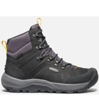 Pánska zateplená treková obuv REVEL IV MID POLAR M KEEN black/magnet