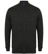 Pánsky sveter na zips H718 Henbury 