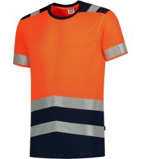 Tričko unisex T-Shirt High Vis Bicolor Tricorp fluorescenčná oranžová