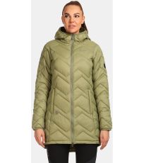 Dámsky zimný kabát - väčšej veľkosti LEILA-W KILPI Zelená