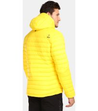 Pánska páperová bunda - väčšej veľkosti PYRAMIDEN-M KILPI Žltá