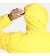Pánska páperová bunda - väčšej veľkosti PYRAMIDEN-M KILPI Žltá