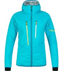 Dámska zateplená skialpová bunda GABBY HOODY HANNAH Scuba blue