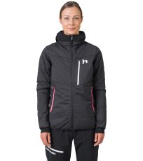 Dámska zatepľovacia hybridná bunda NAVA HOODY HANNAH anthracite